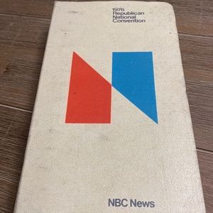 1976 NBC News Republican Convention Info Binder